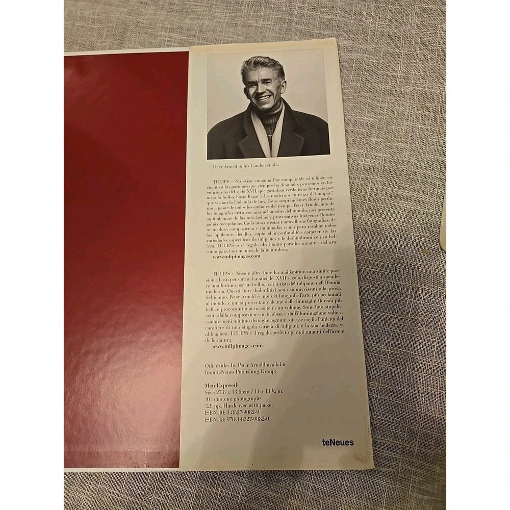 Tulips By Peter Arnold Forward By Sir Elton John Coffe Table Book Hardcover 2006